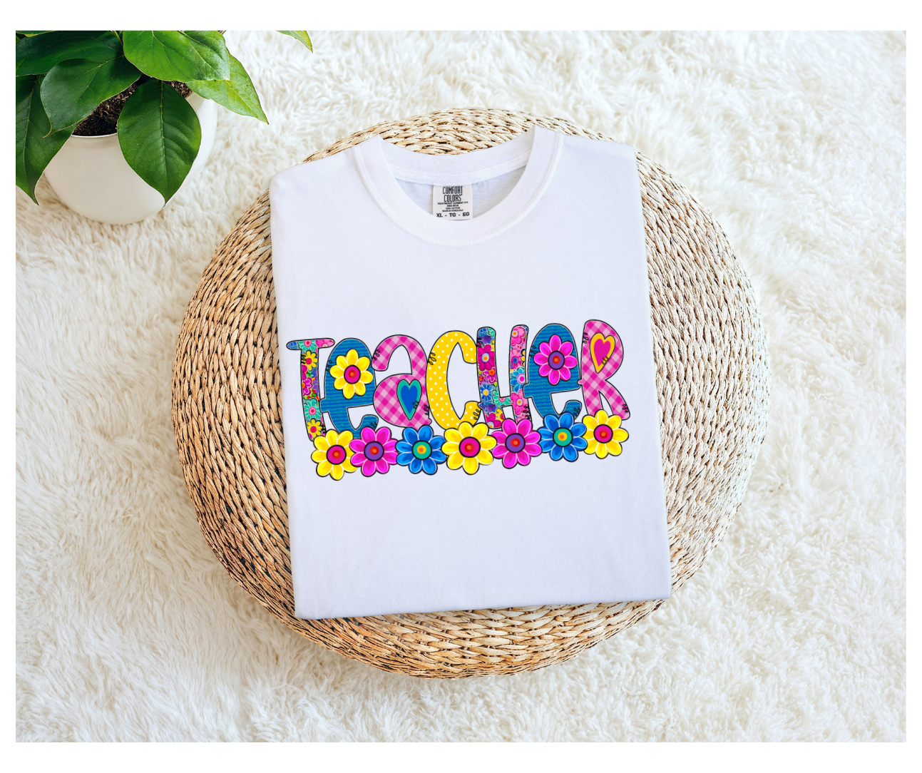 Teacher Bright Floral