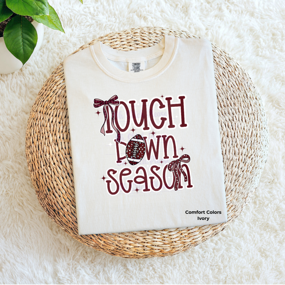 Touch Down Season Handwritten