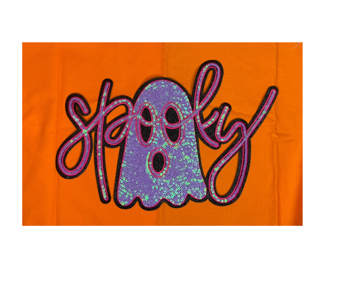 Spooky Sequin Patch