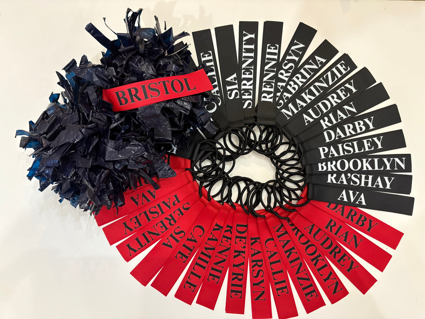 Cheer Pom Tags - Set of 2