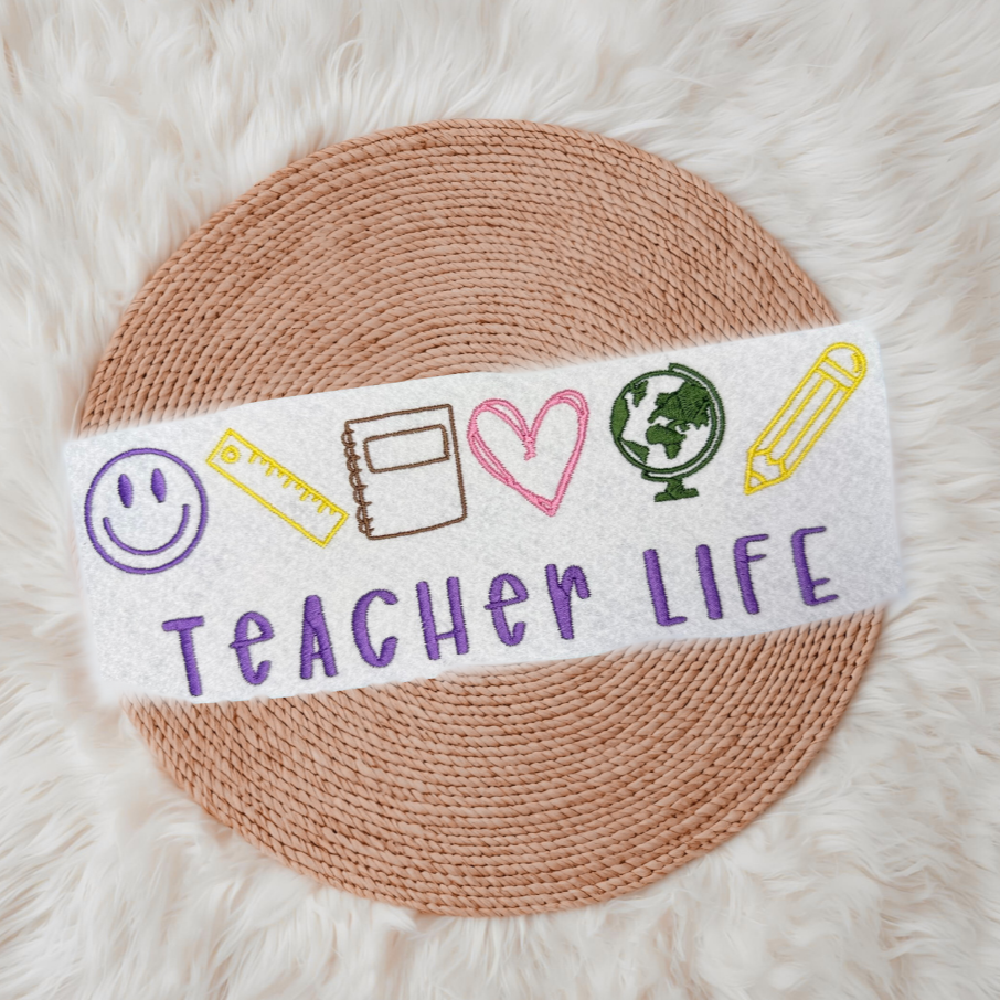 Teacher Life Icons Outline