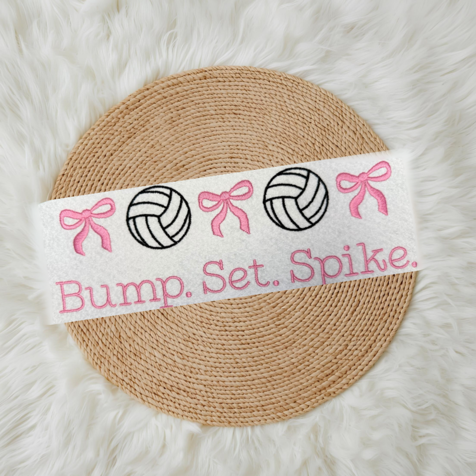 Volleyball with Bows | Bump Set Spike