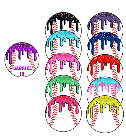 Baseball Drip Available in Different Colors