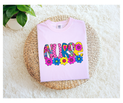 Nurse Bright Floral