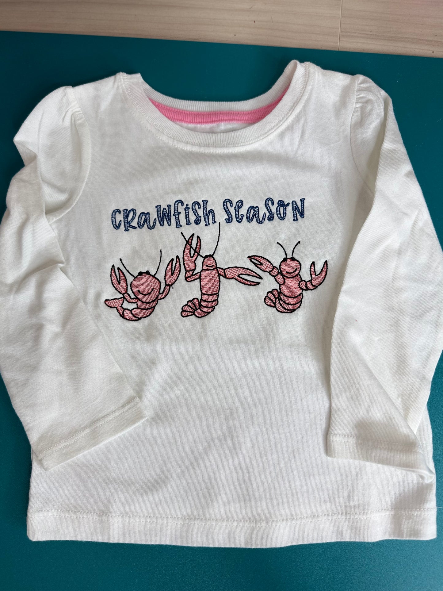 Crawfish Season  2T T-Shirt (Completed, Ready to Purchase)