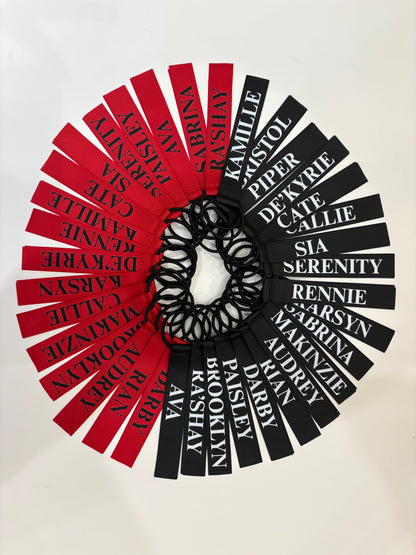 Cheer Pom Tags - Set of 2