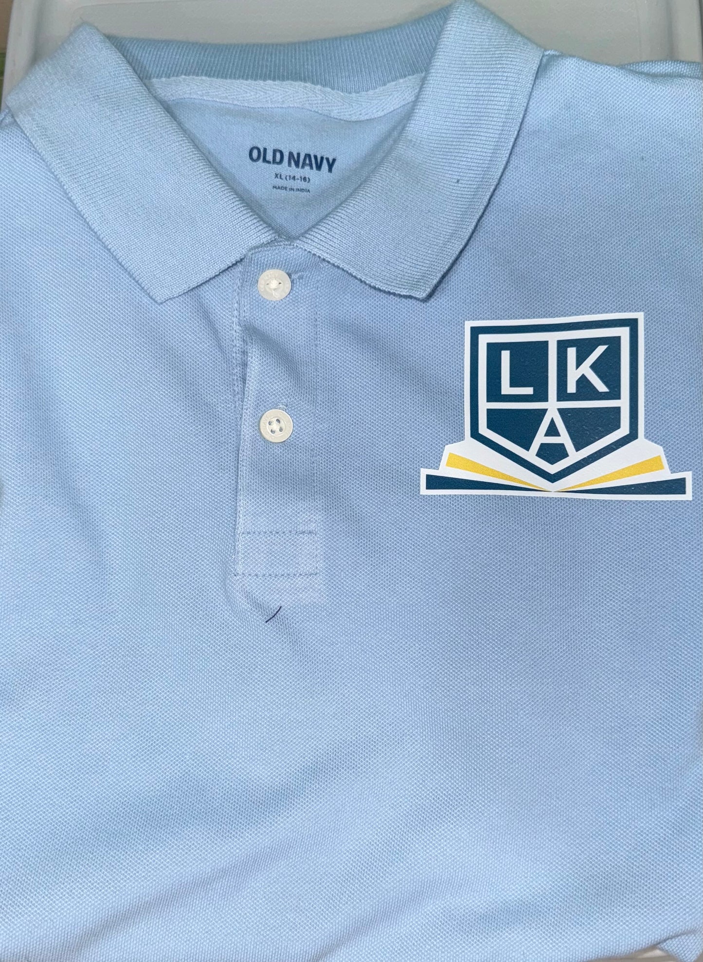 Louisiana Key Academy Chest Emblem Iron-On