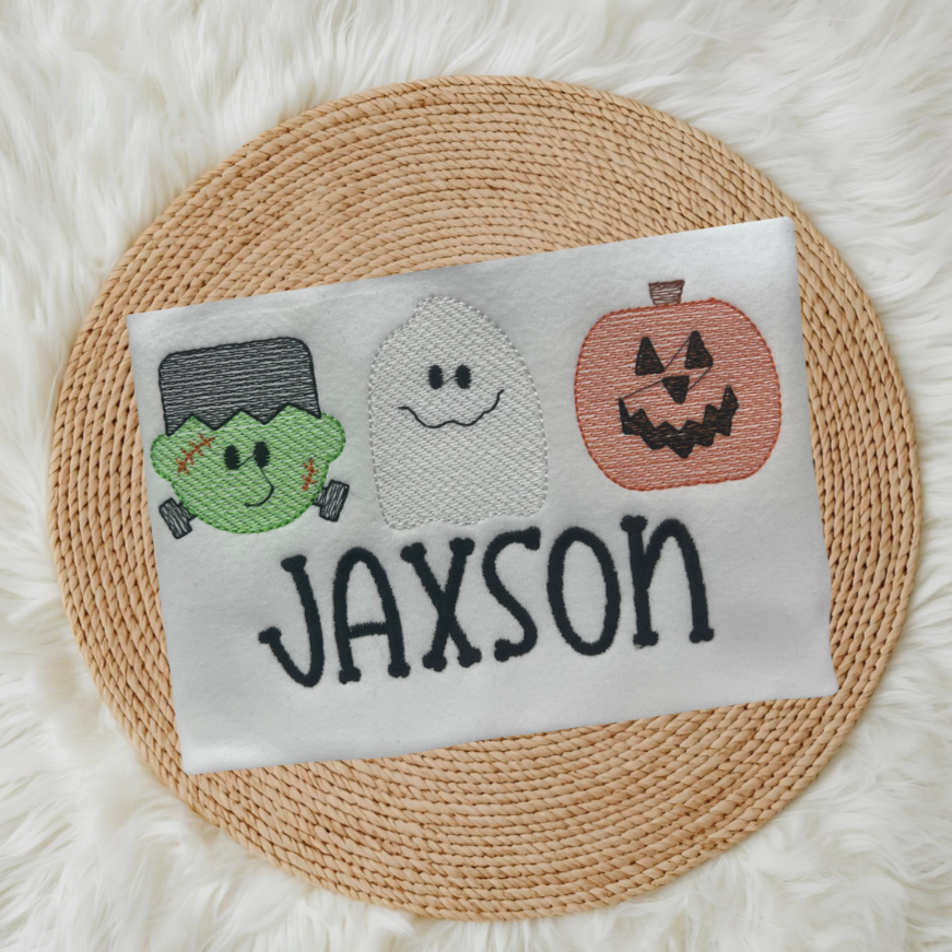 Halloween Trio Frank, Jack & Ghost