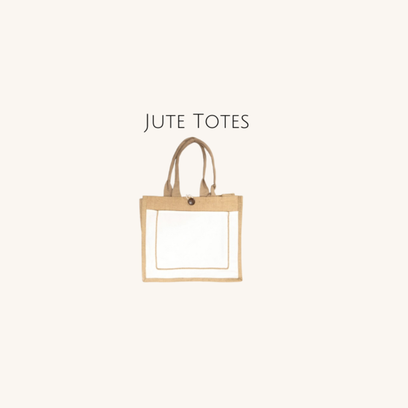 Blanks_Jute Tote Bags