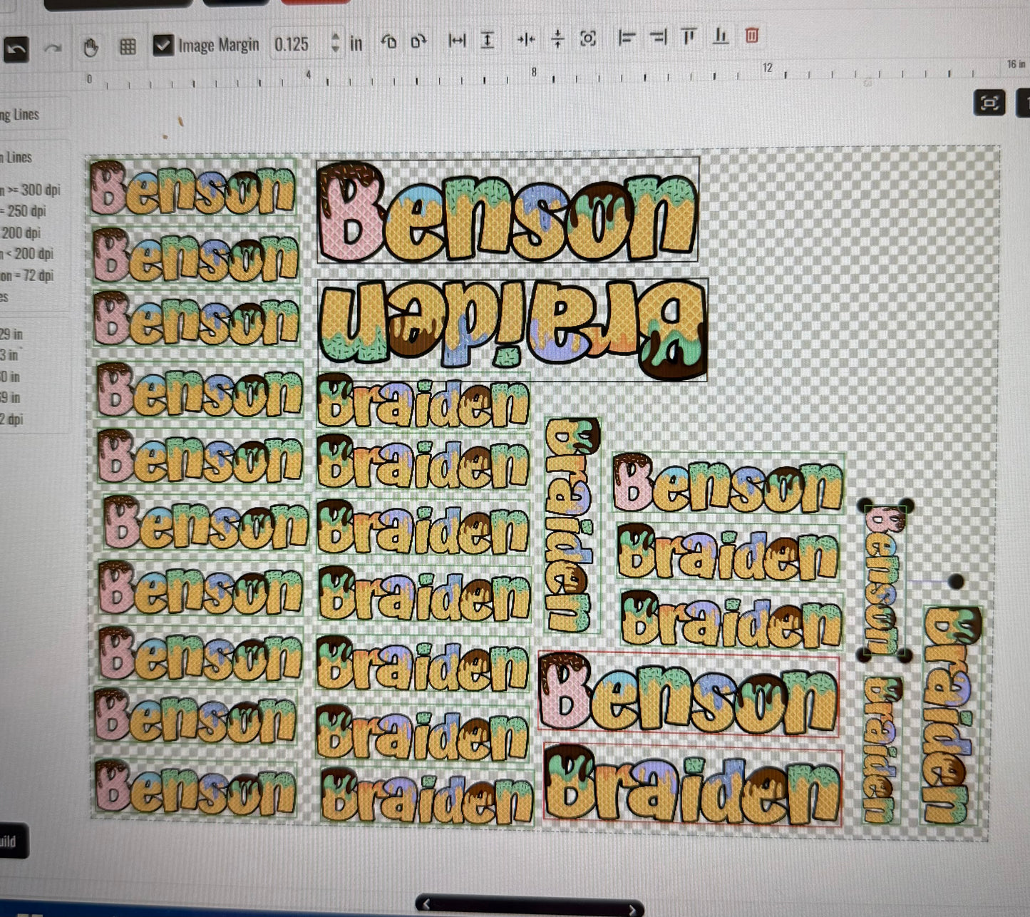 Name Stickers | Simple Print or Script