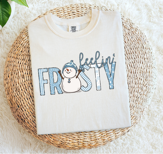 Feeling Frosty w/snowman