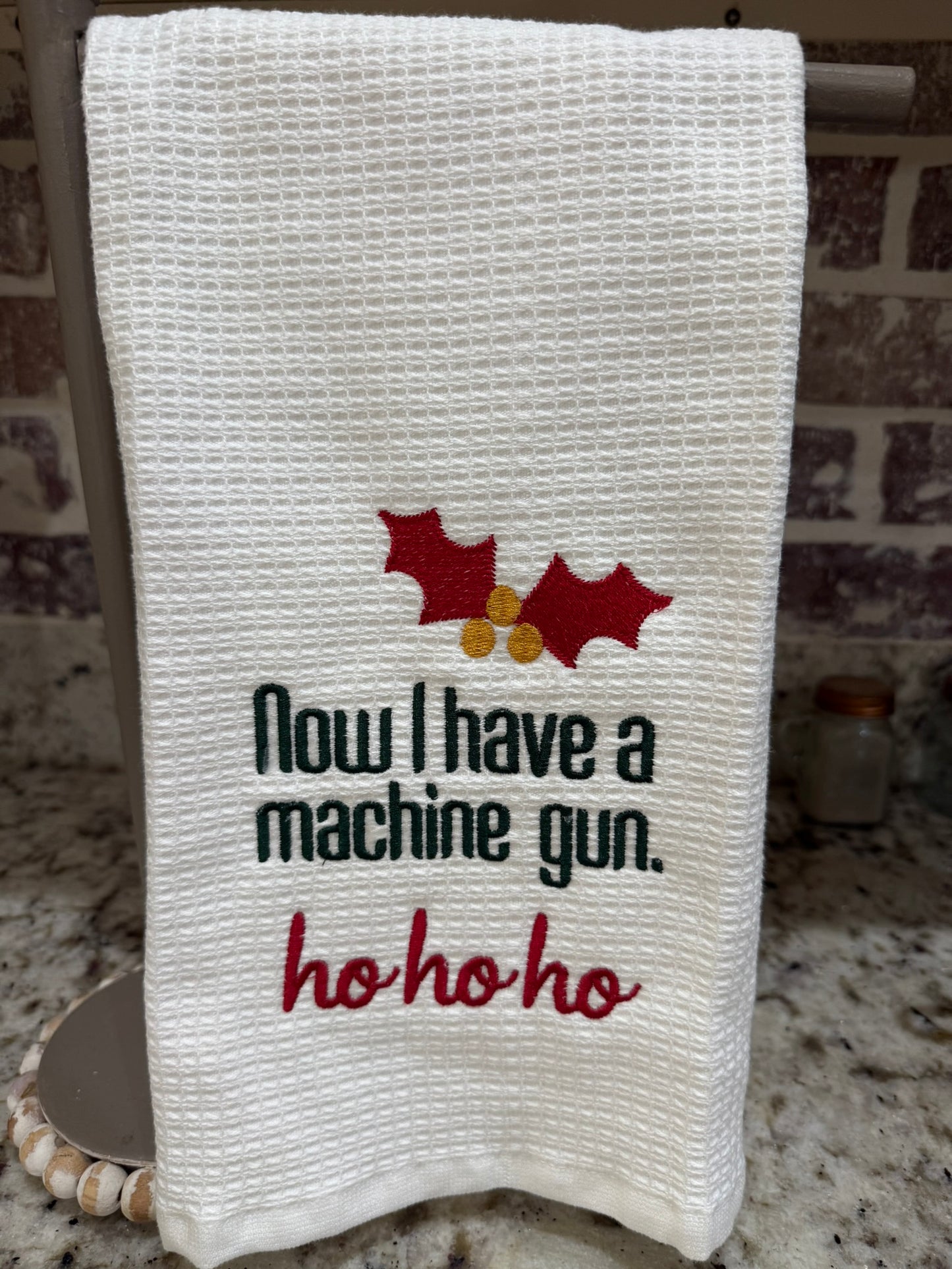 Now I Have a Machine Gun Ho Ho Ho | Towel