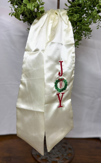 Wreath Sash | Joy