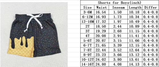 Shockers Ice Cream Drip Shorts or Pants **ETA early February