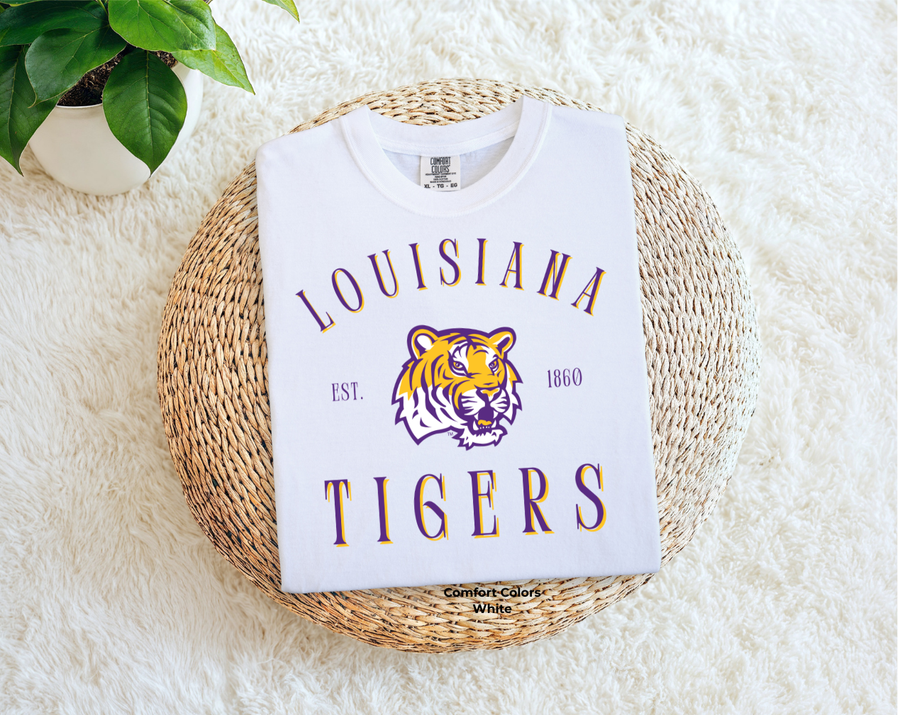 Louisiana Tigers Est 1860