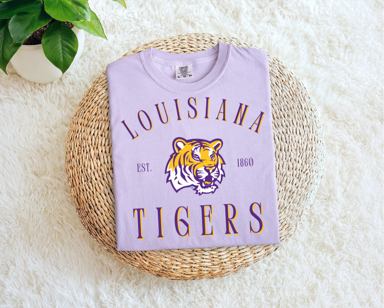 Louisiana Tigers Est 1860