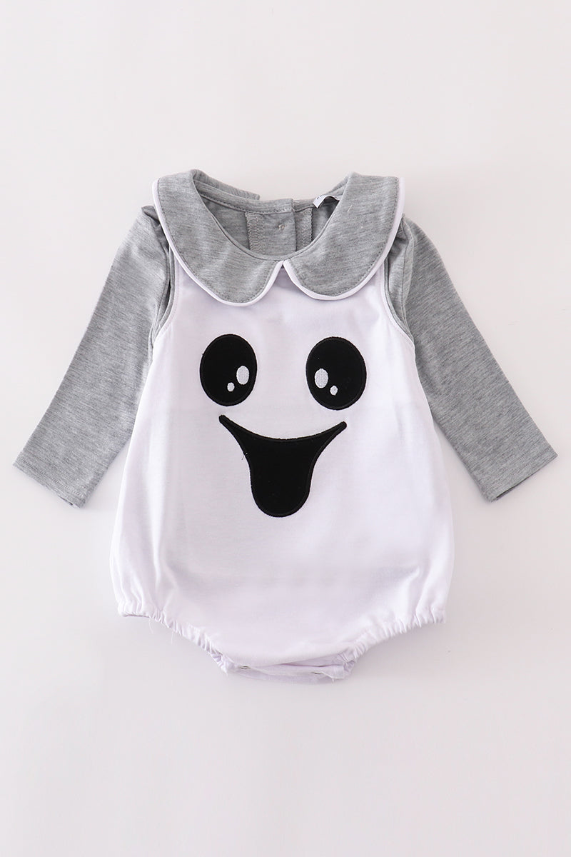 White Spooky Ghost Bubble