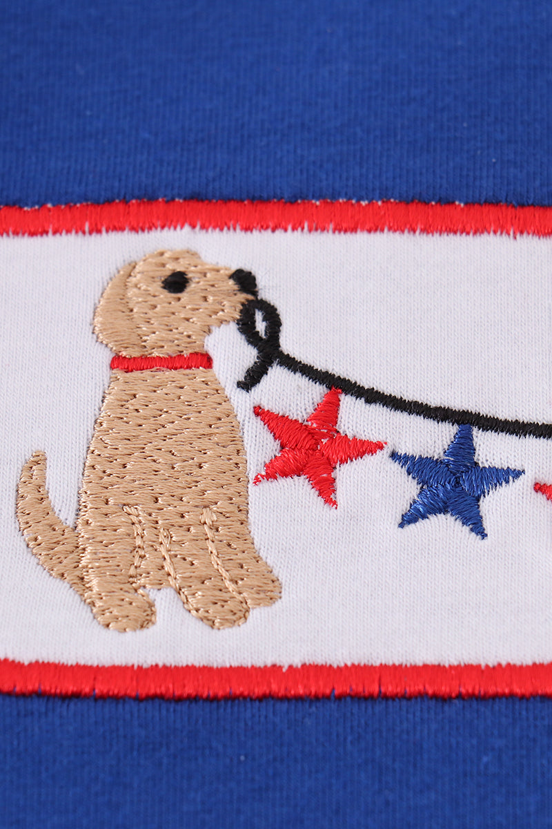 Patriotic Puppy Banner