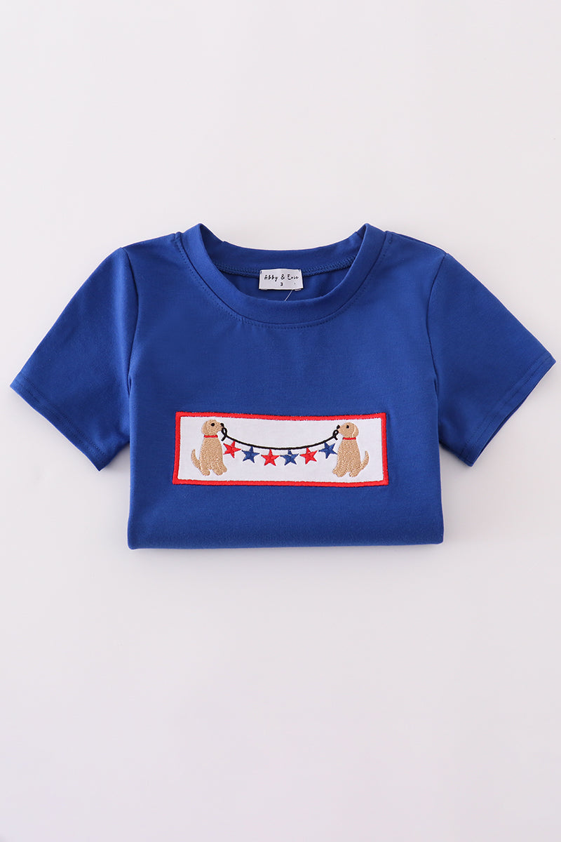 Patriotic Puppy Banner