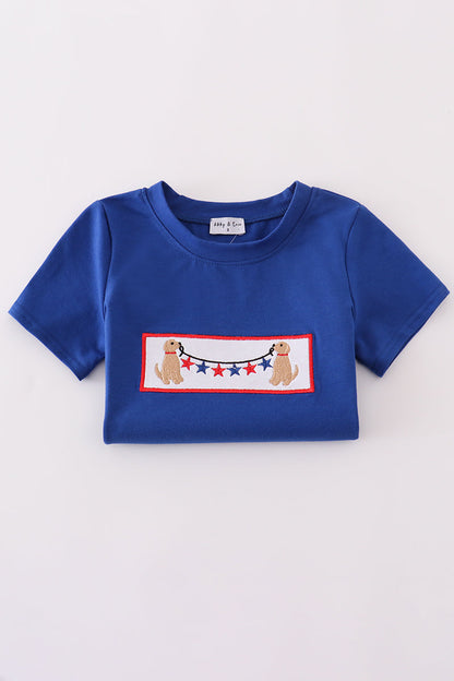 Patriotic Puppy Banner