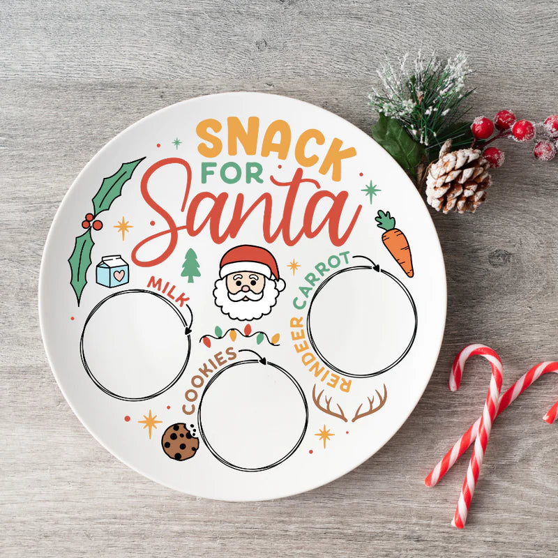 Plates For Santa's Treats
