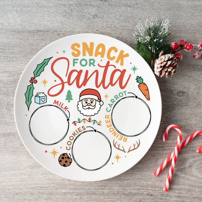 Plates For Santa's Treats