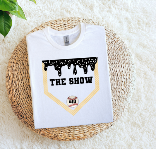 The Show | Black & White Drip