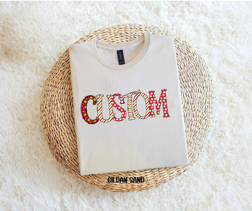 Christmas Names, Titles or Occupations