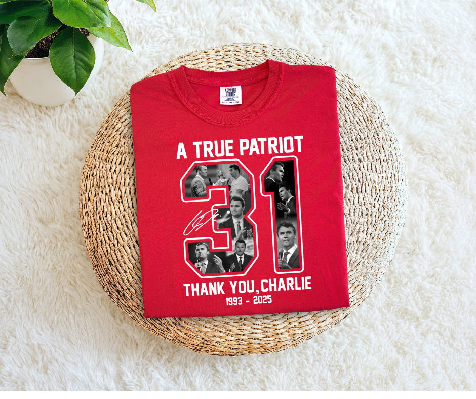 Charlie Kirk T-Shirt (Choose Design)