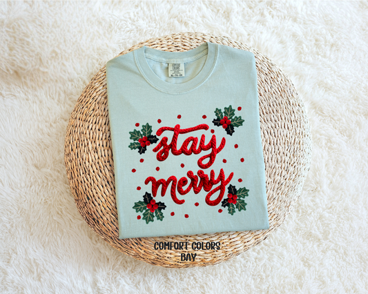 Stay Merry with Yarn Look
