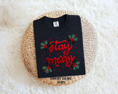 Stay Merry with Yarn Look