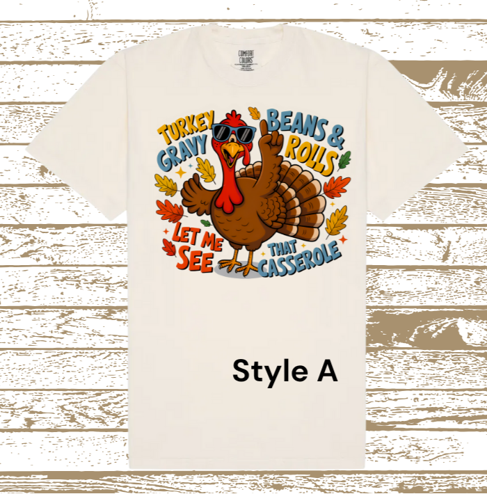 Turkey Gravy Beans & Rolls Let Me See That Casserole