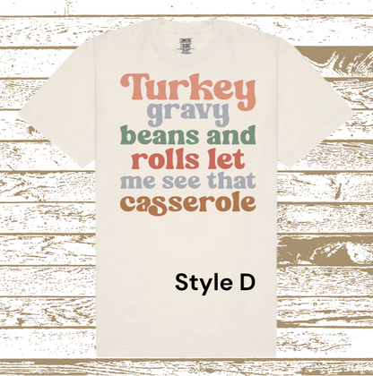 Turkey Gravy Beans & Rolls Let Me See That Casserole